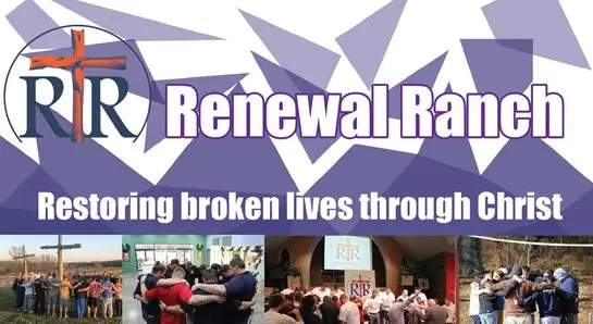 Renewal Ranch community group photo, faith-inspired mission.